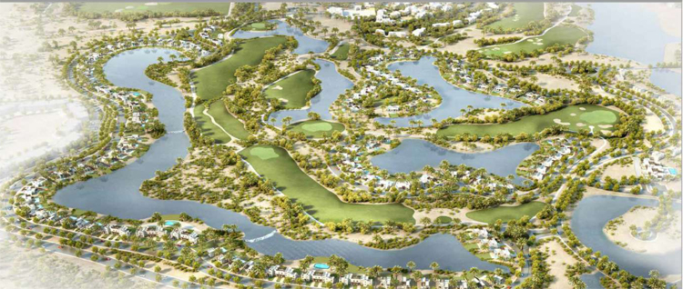 Twin Villa with Lagoon & Golf view Cyan - 3